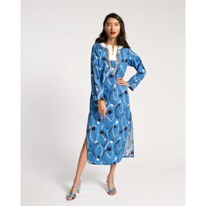 Frances Valentine KITT Abstract Print Caftan - S